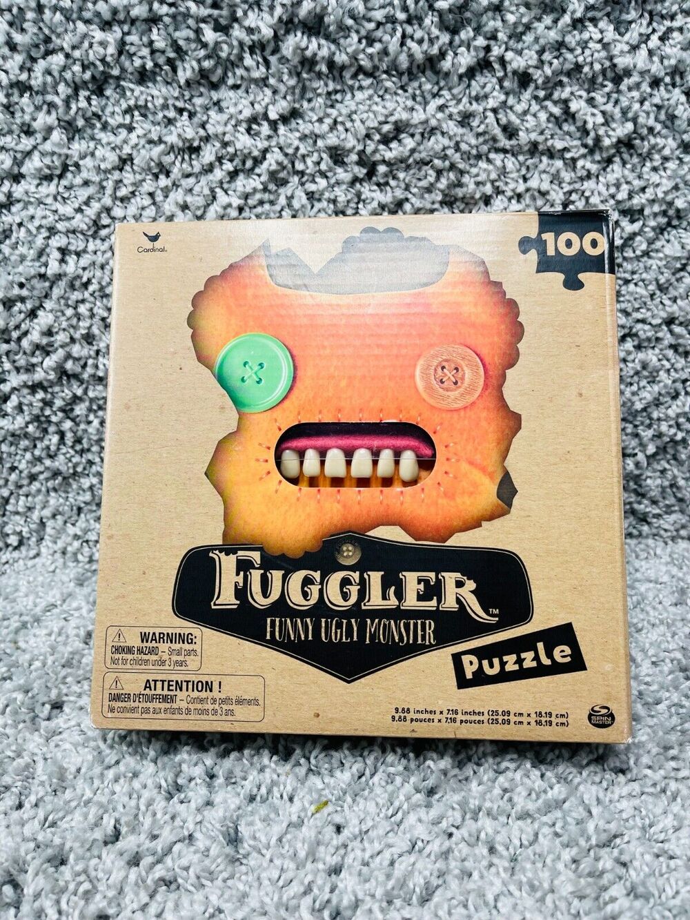 Spin Master Fuggler Funny Ugly Monster Jigsaw Puzzle 100 Pieces New